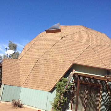 Geodesic Dome, Florence AZ, Completed