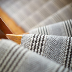 Sudbury Light Grey Real Shetland Wool Flatweave - Carpet Tiles