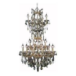 Elegant Lighting - Elegant Lighting 2800D30SG-GT/SS Chandelier Maria Theresa - Chandeliers
