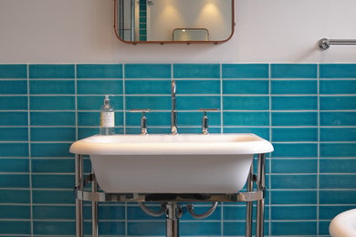 Inspiration for an eclectic bathroom in London.