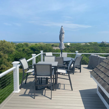 Cape Cod Deck With Dry Space System