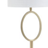April Metal Modern Contemporary LED Floor Lamp, Brass Gold
