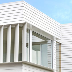 Modern Coastal Home Renovation, Sandy Bay, TAS - Wall Cladding & Stone Veneer