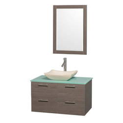 Gray Oak Bathroom Vanities - Bathroom Vanities And Sink Consoles