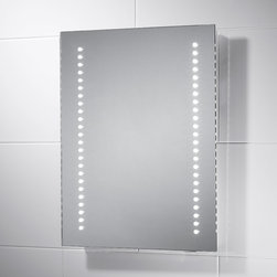 ASTER LED BATTERY MIRROR - Bathroom Mirrors