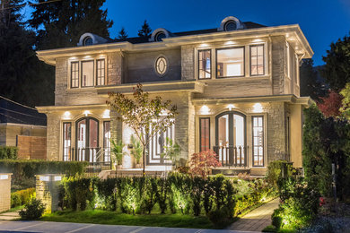 Transitional exterior home photo in Vancouver