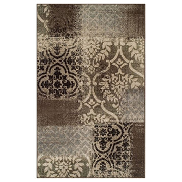 Superior Bristol collection Area Rug 8mm Pile Height with Jute Backing chic geom