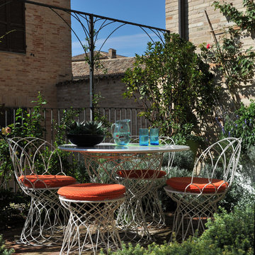 Piccolo cortile all'interno del centro storico