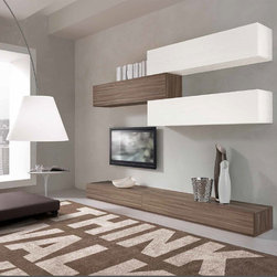 Modern Italian Wall Unit VV 3909 - Products