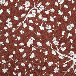 Ming Blossom: Brown - Wallpaper