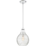 Quoizel - Quoizel Genie One Light Mini Pendant QPP4019C - One Light Mini Pendant from Genie collection in Polished Chrome finish. Number of Bulbs 1. Max Wattage 100.00 . No bulbs included. From rustic to retro and craftsman to contemporary, Manufacturer offers something for every style. With top grade materials and impeccable craftsmanship, Manufacturer withstands the test of time in both quality and design. No matter the room, our lighting will transform yourÂ space and allow your personal style to shine through. No UL Availability at this time.