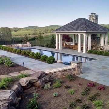 Country Living - Pool, Patios, Boulders, Walls, & Walkways