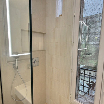 Rénovation d'une salle de douche et WC à Montreuil