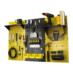Get Creative with Pegboard Colors from Wall Control - Garage And Tool Storage