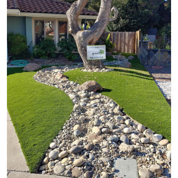 Artificial Grass Installations with Purchase Green