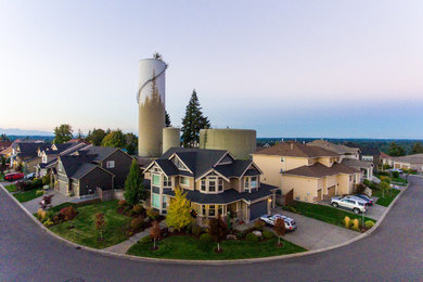 Inspiration for an exterior home remodel in Seattle