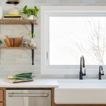 A Modern Farmhouse | Eagan, MN | White Birch Design