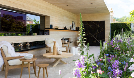 Scandinavian Style in a Pretty Cottage Garden