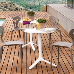 CS/4067-A D60 Area T Bar Table, Calligaris Italy - Dining Tables