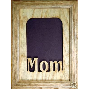 Mom Vertical Picture Frame and Matte, 5"x7"