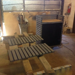 Hostess Stand with Metal Frame - Products