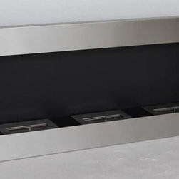 "Verra Lux" Recessed Ventless Ethanol Fireplace - Indoor Fireplaces