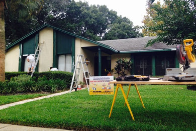 Inspiration for an exterior home remodel in Orlando