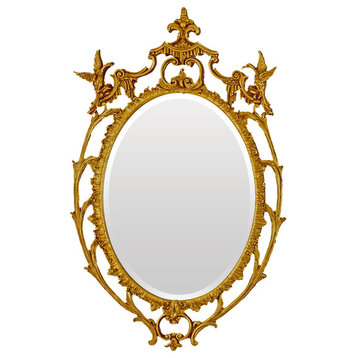 Chinese Chippendale Mirror, 30"x48"