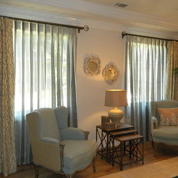 Invert Pleat Drapes