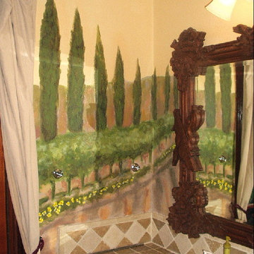 Tuscany Trompe L'oeil Murals