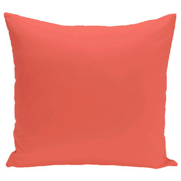 Solid Outdoor Pillow, Seed, 18"x18"