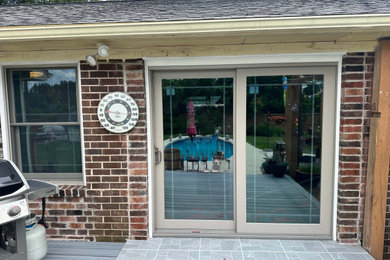Pine Valley Fireplace/Door Remodel