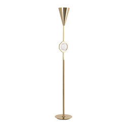 Robert Abbey - Robert Abbey Hope Floor Torchiere Lamp - Floor Lamps