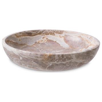 Stoneware Minimalist Bowl | Eichholtz Revolt, Brown