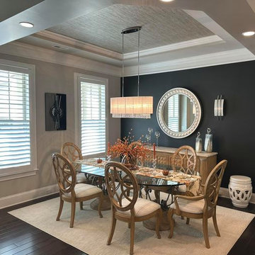 Accent Wall Dining Room
