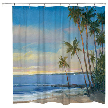 Tropical Breeze Shower Curtain