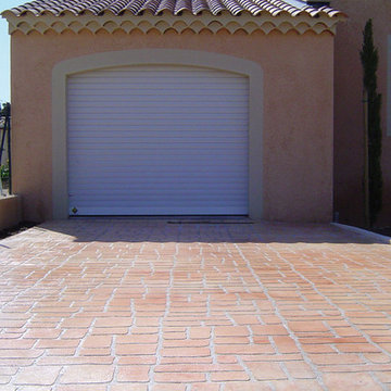 Sols Terrasses En Béton Décoratif