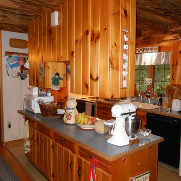 Layton Log Cabin Before