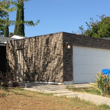 Exterior Designs featuring Faux Stone
