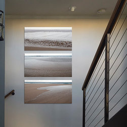 Aaron Chang Triptychs - Sand Abstracts - Photographs