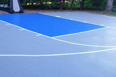 Compacted Base Basketball Court in New Jersey