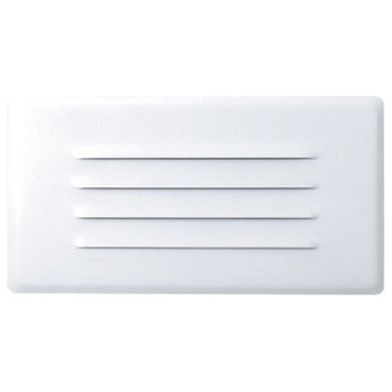 Elco ELST10 Replacement Louvered Faceplate - White