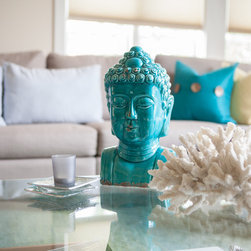 "The Bachelor" Pad Makeover | Living Room | Encinitas - Sculptures