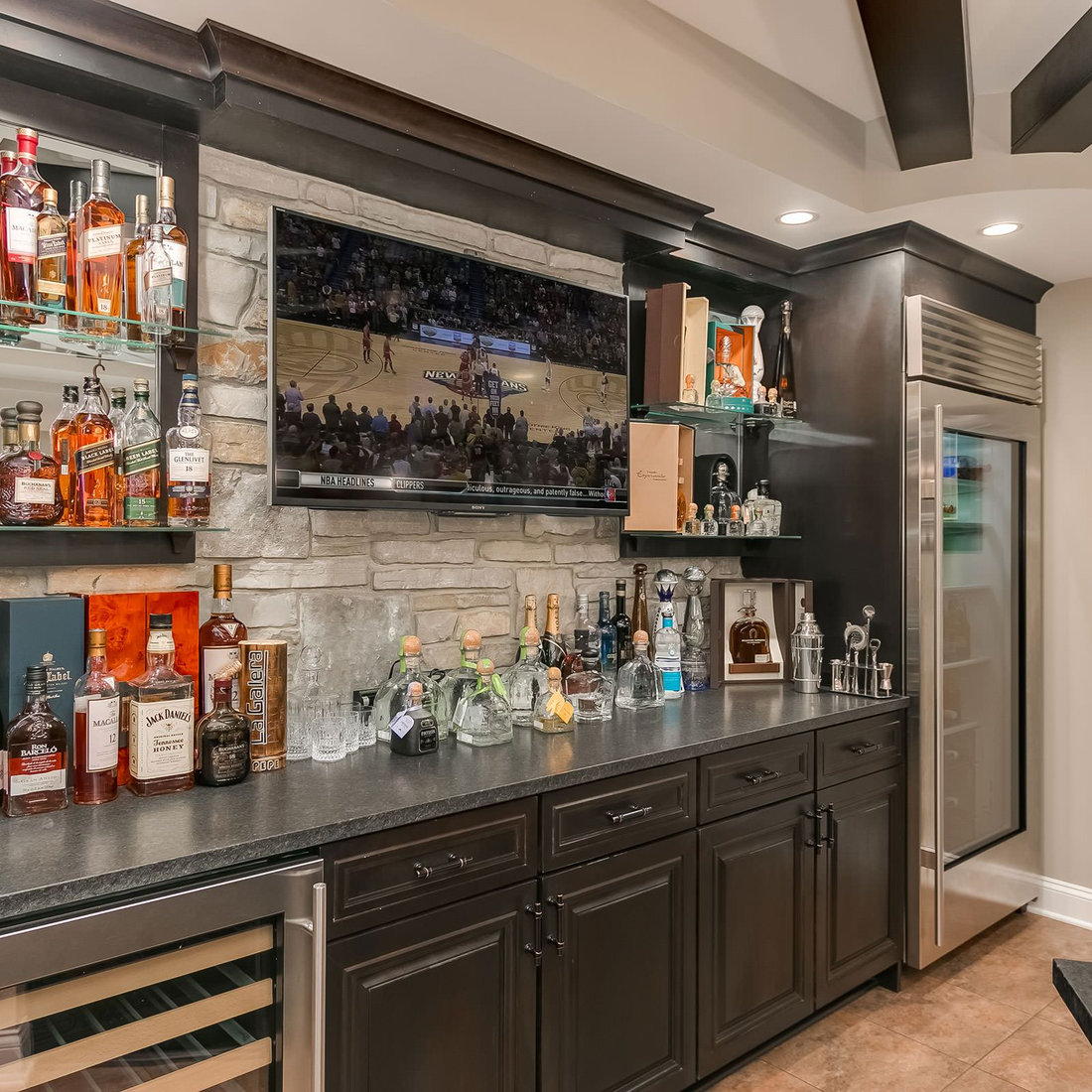 Basement Bar Counter