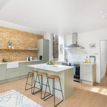 Loft conversion and kitchen extension in Dulwich