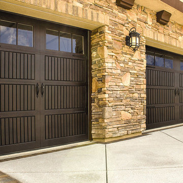 Walnut Sonoma Fiberglass Door by Wayne Dalton