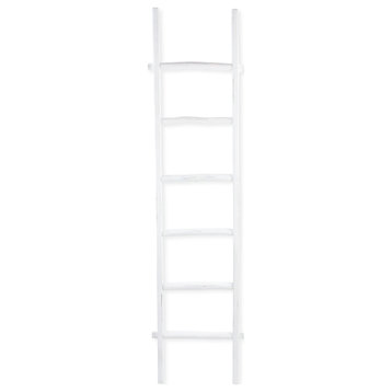 Atwater Rustic White Ladder