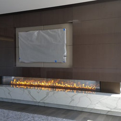 Custom 14' Stellar See Through Fireplace - Lifestyle And Leisure