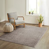 Madison Park Soft Plush Shag Area Rug, Gray, 6'x9'