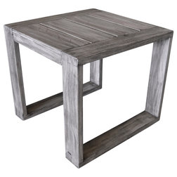 Farmhouse Outdoor Side Tables by Courtyard Casual